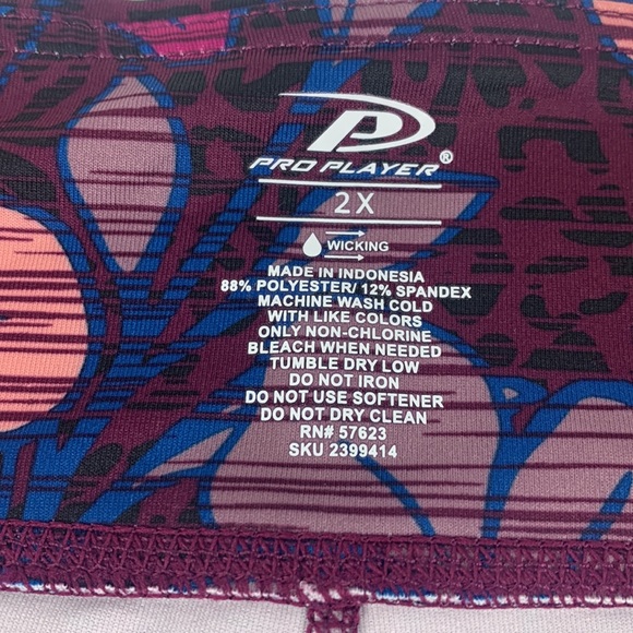 Pro Player plum tone leggings - Picture 4 of 10